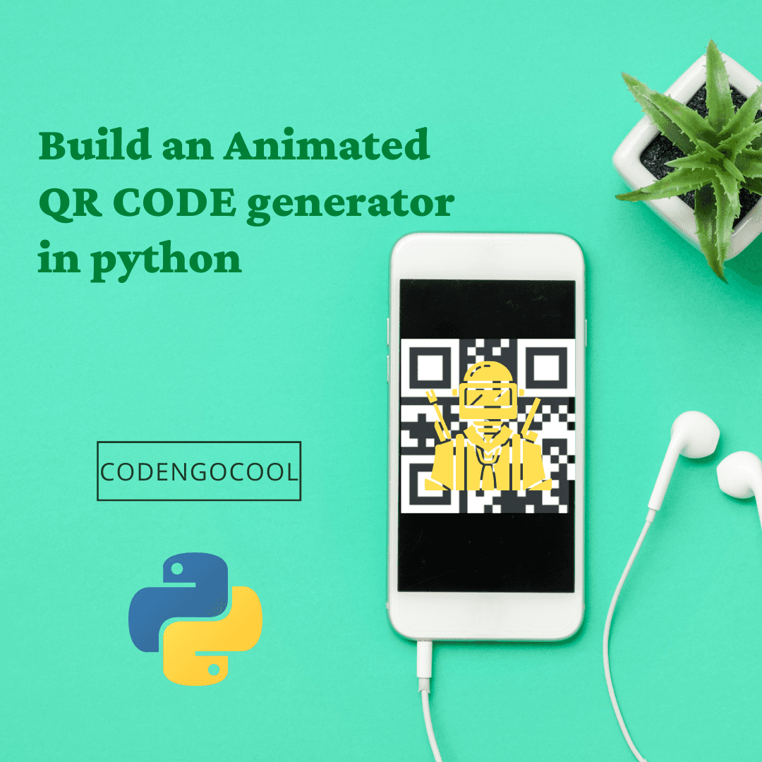 Animated QR code Generator with Python and segno